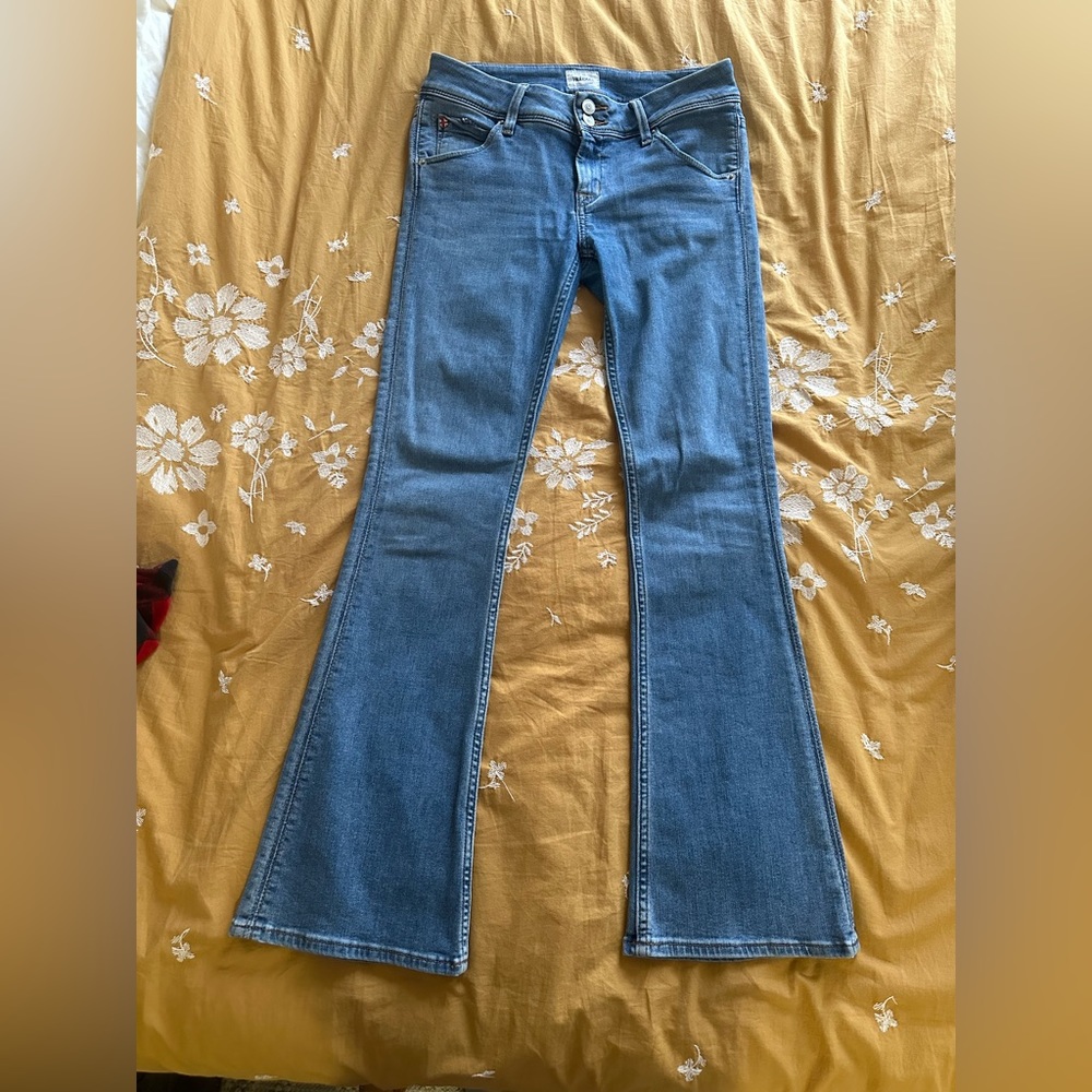 Hudson Low Rise Flare Jeans
